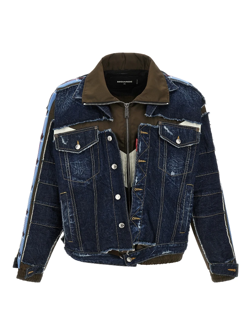 Blue Cotton Denim Jacket