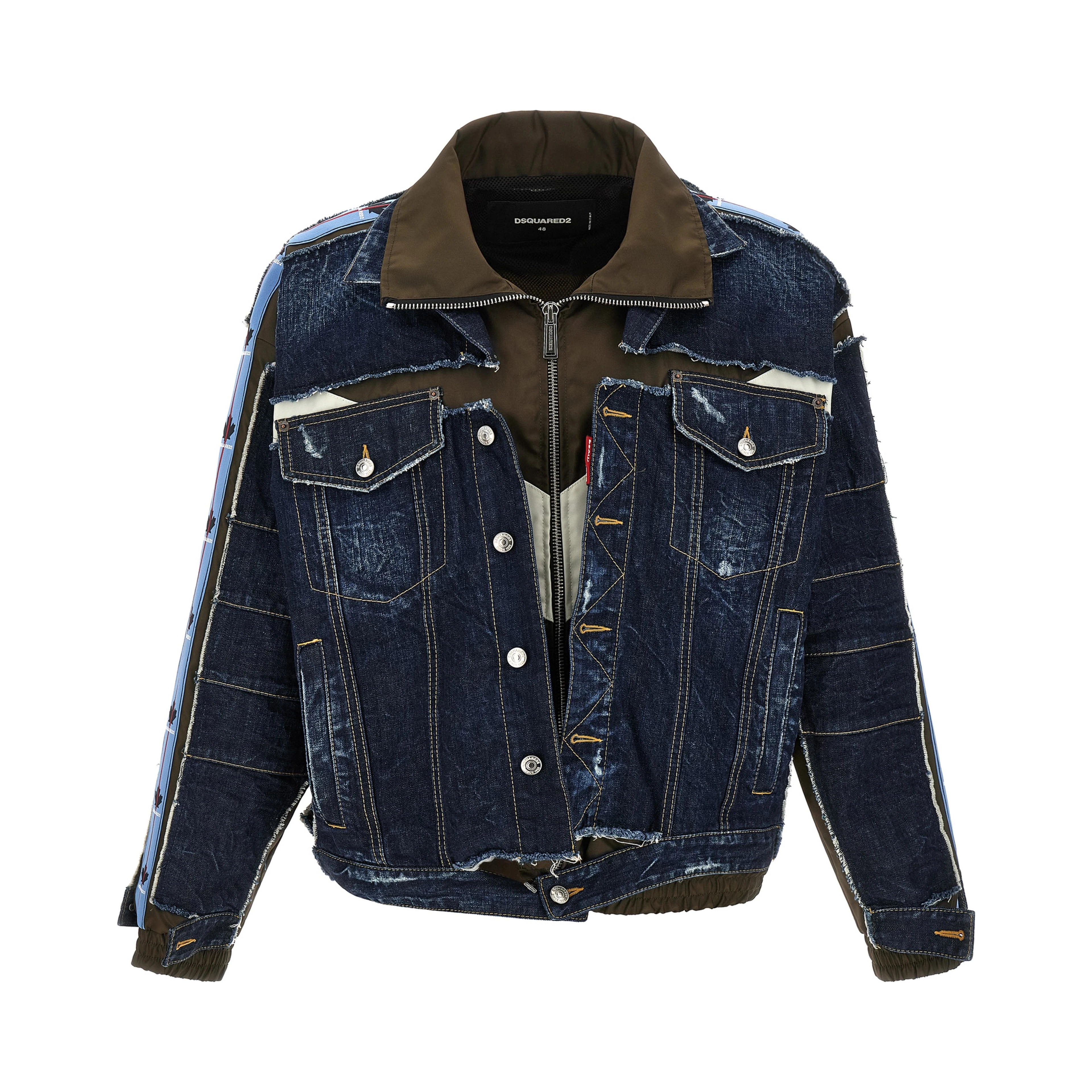 Blue Cotton Denim Jacket
