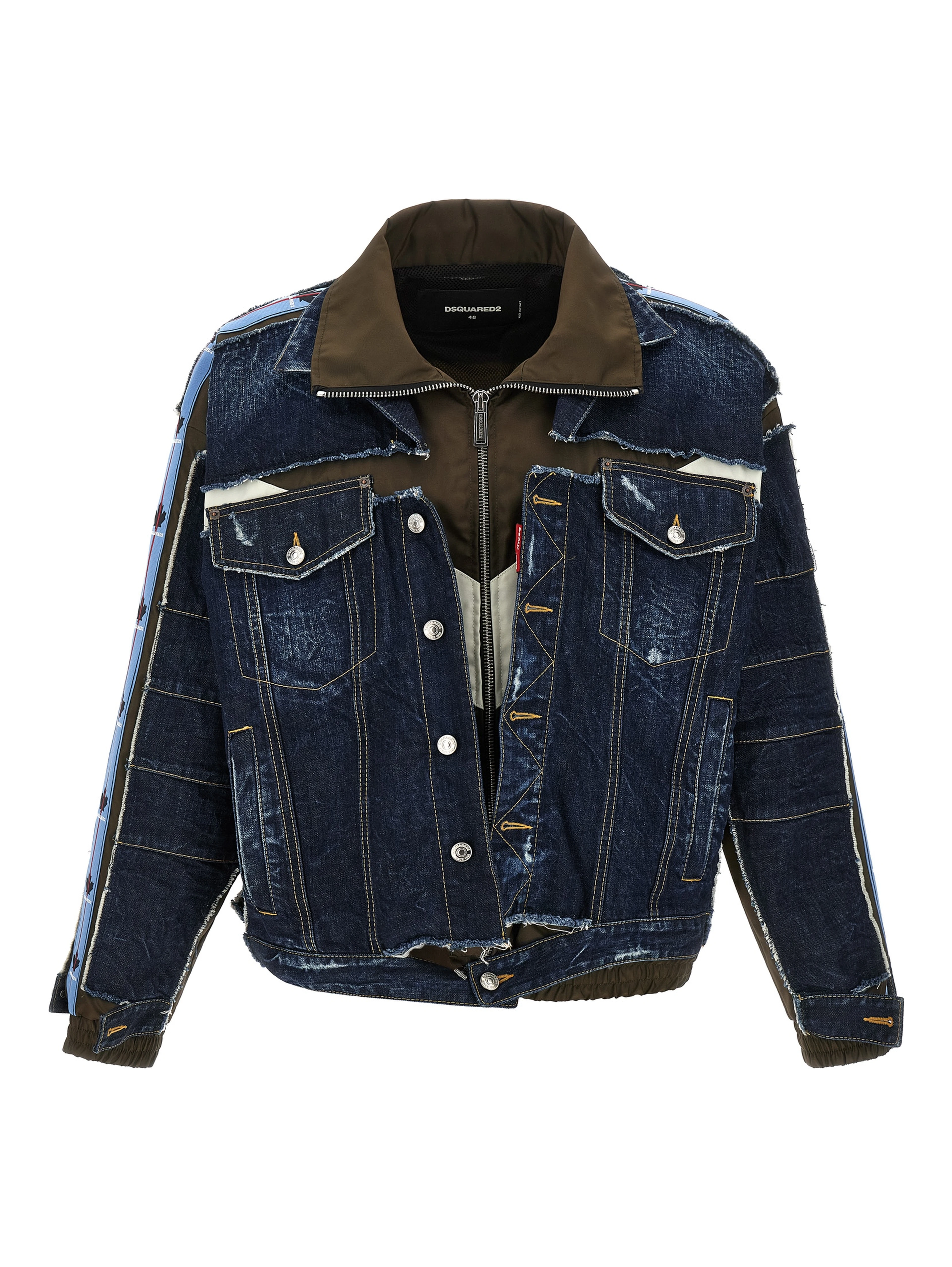 Blue Cotton Denim Jacket
