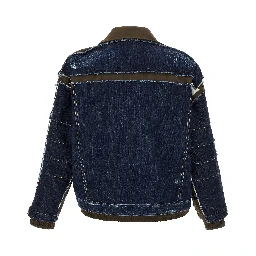 Blue Cotton Denim Jacket