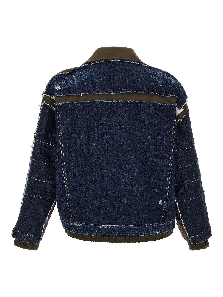 Blue Cotton Denim Jacket alternative