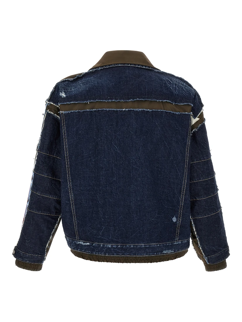 Blue Cotton Denim Jacket