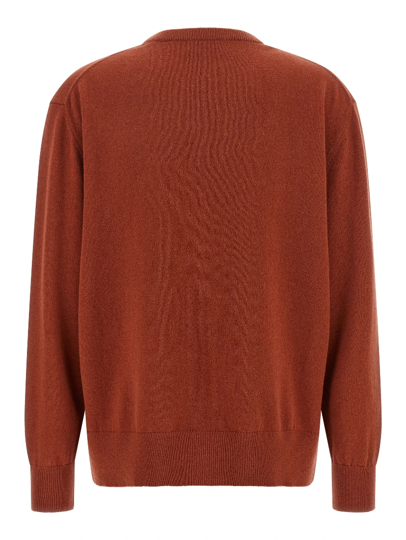 Red Cashmere Cardigan