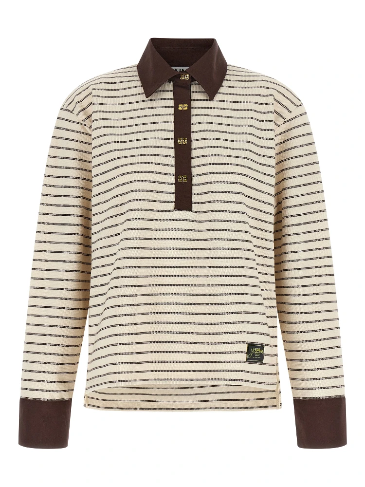 Brown Cotton Cardigan