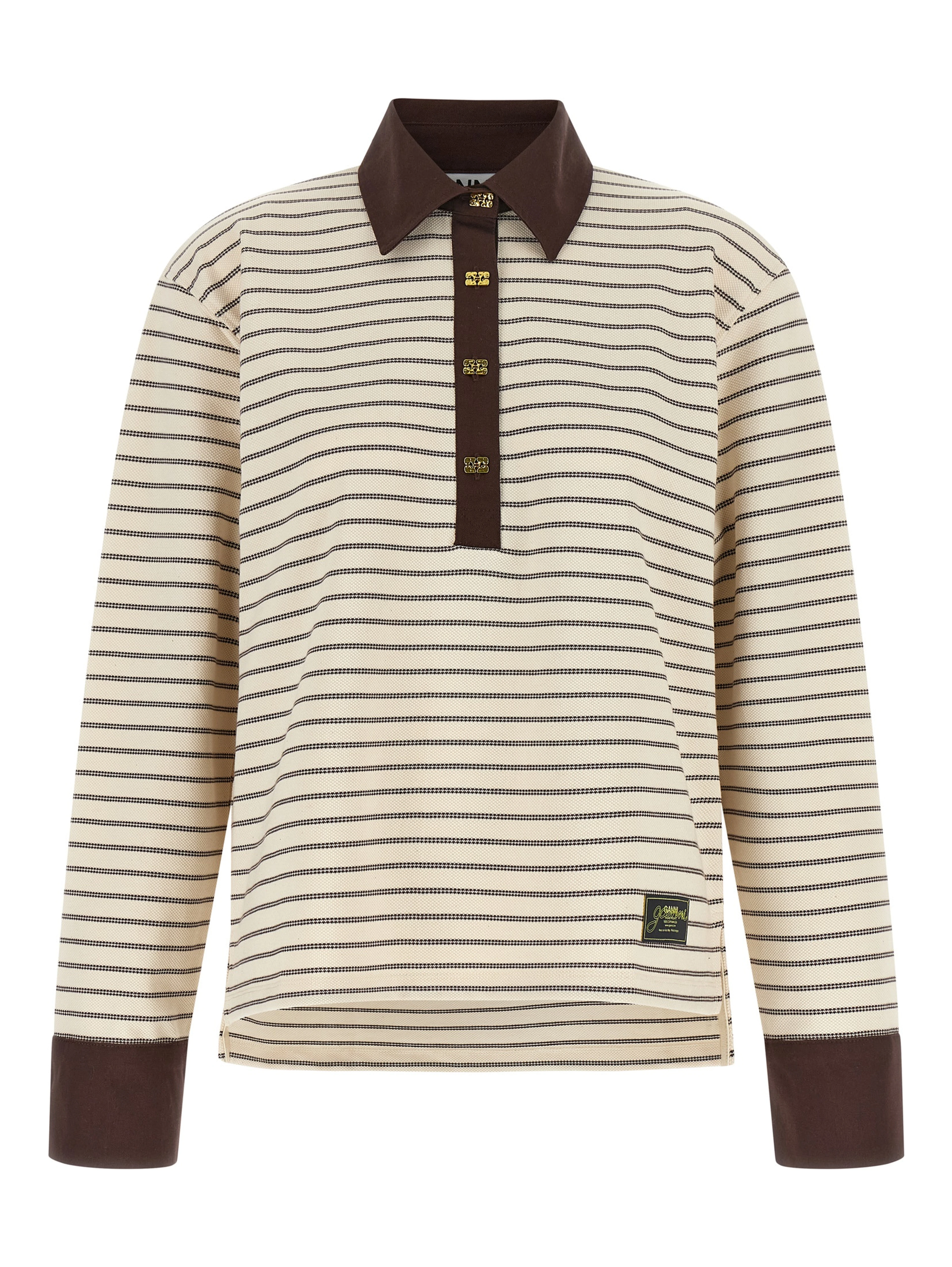 Brown Cotton Cardigan
