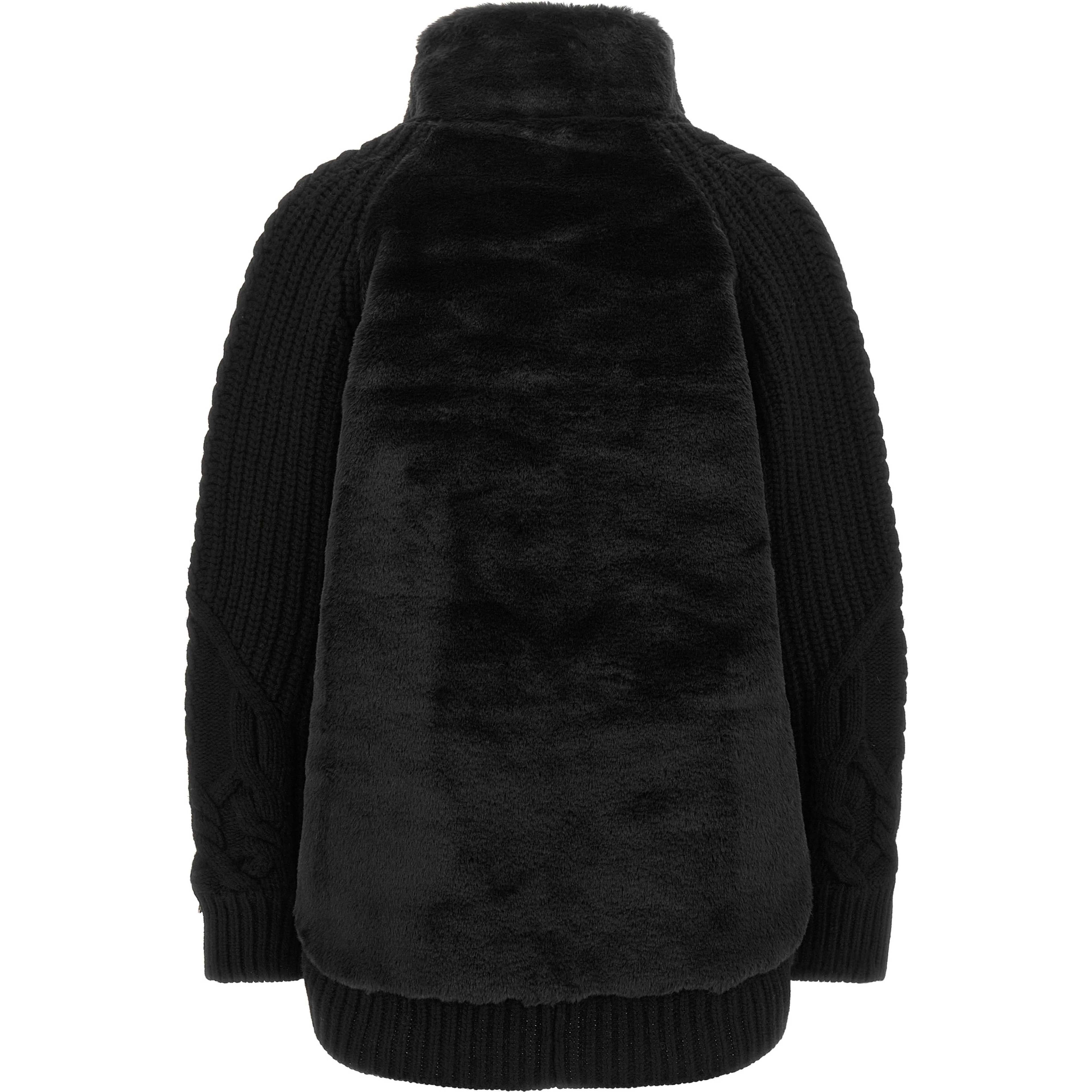 Black Wool Cardigan