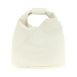 White Polyethylene Crossbody Bag
