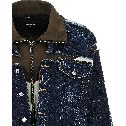 Blue Cotton Denim Jacket