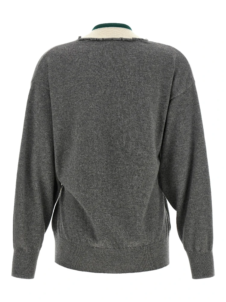 Gray Cashmere Cardigan alternative