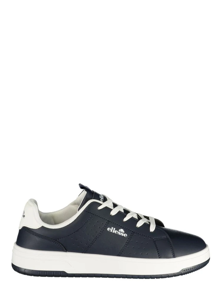 Blue Polyurethane Men's Sneaker
