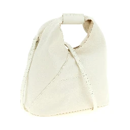 White Polyethylene Crossbody Bag