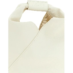 White Polyethylene Crossbody Bag