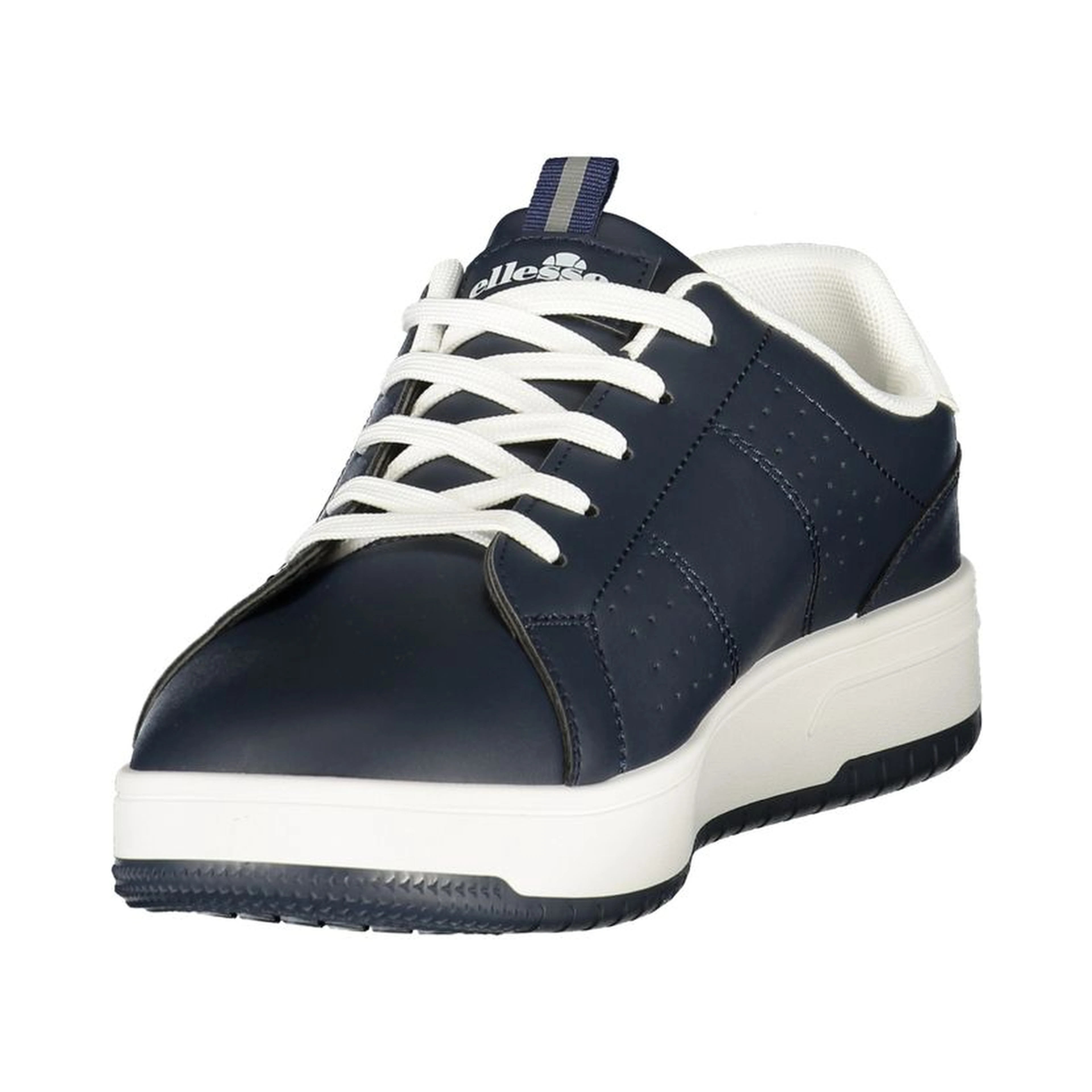 Blue Polyurethane Men's Sneaker