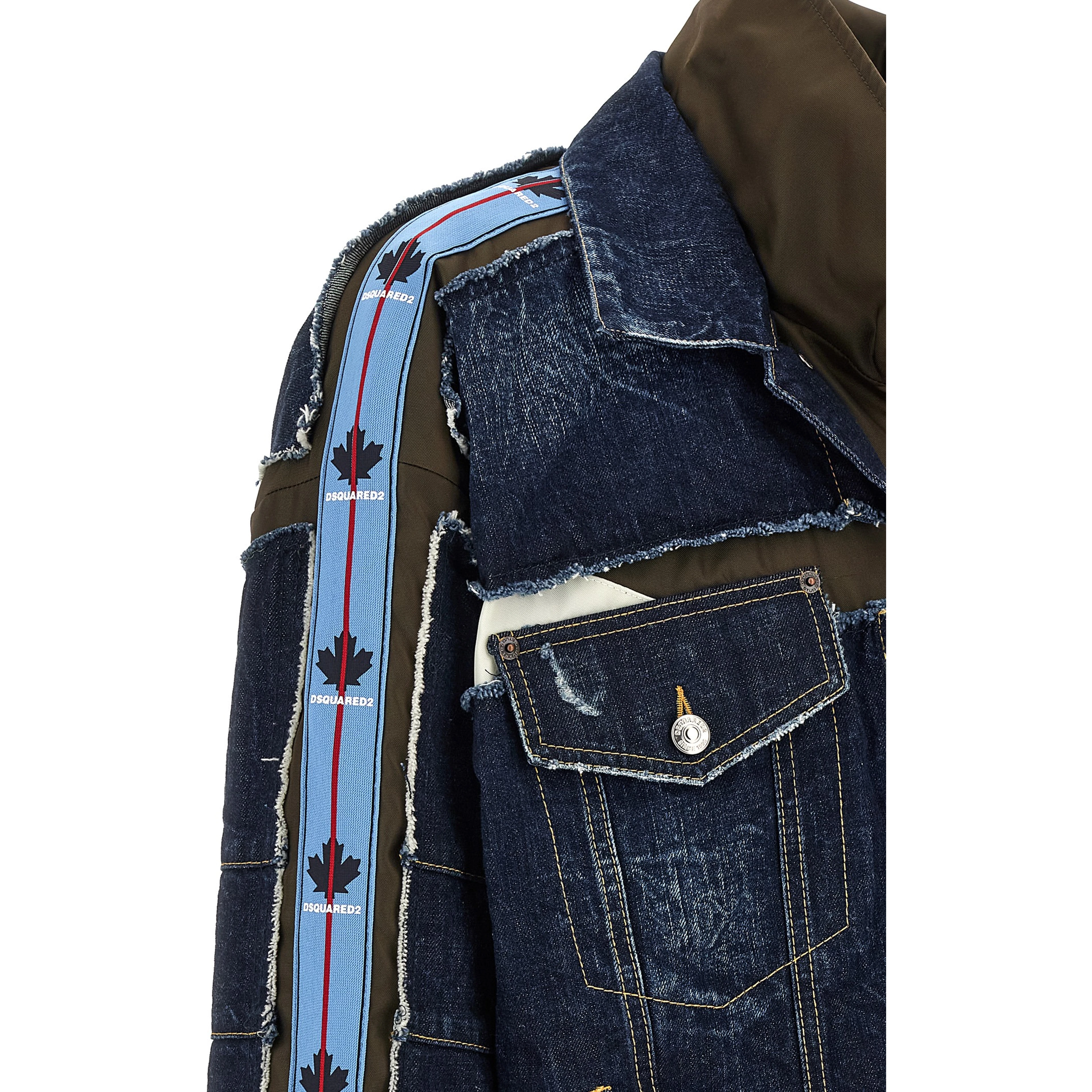 Blue Cotton Denim Jacket