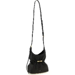 Black Lamb Leather Handbag