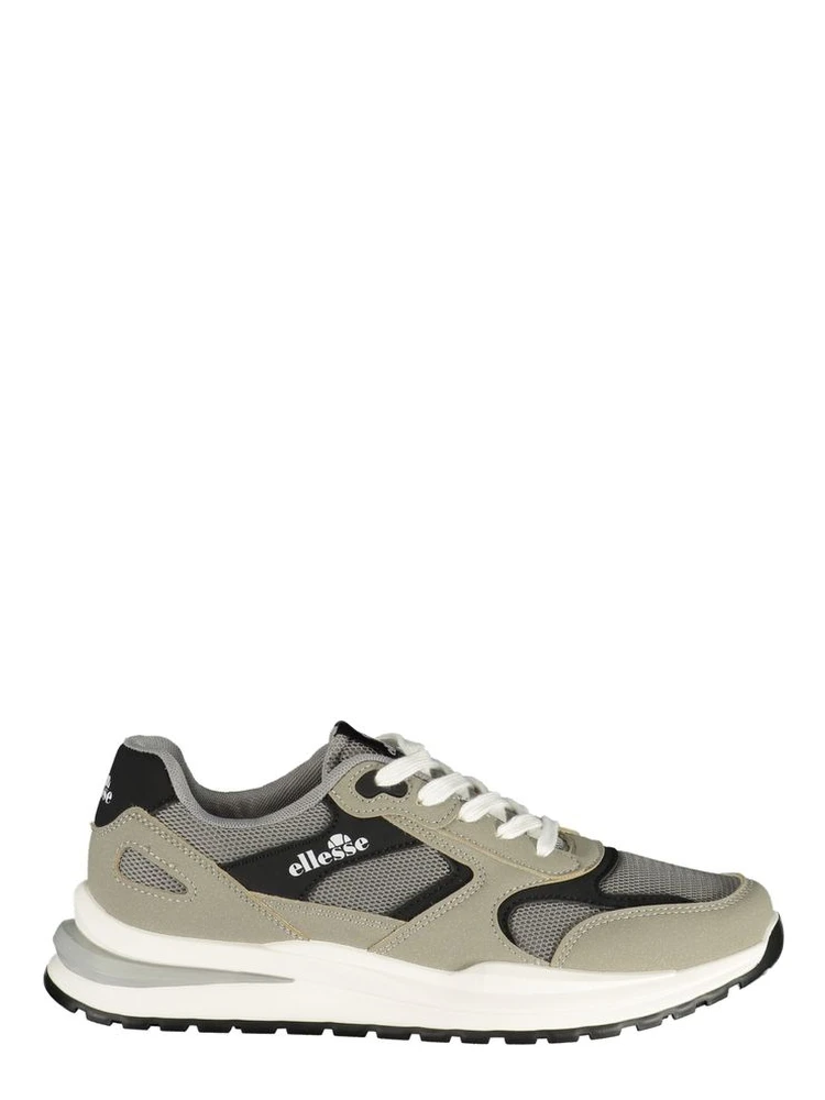 Gray Polyester Men's Sneaker