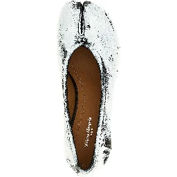 Bicolor Lambskin Mid Heel Pumps