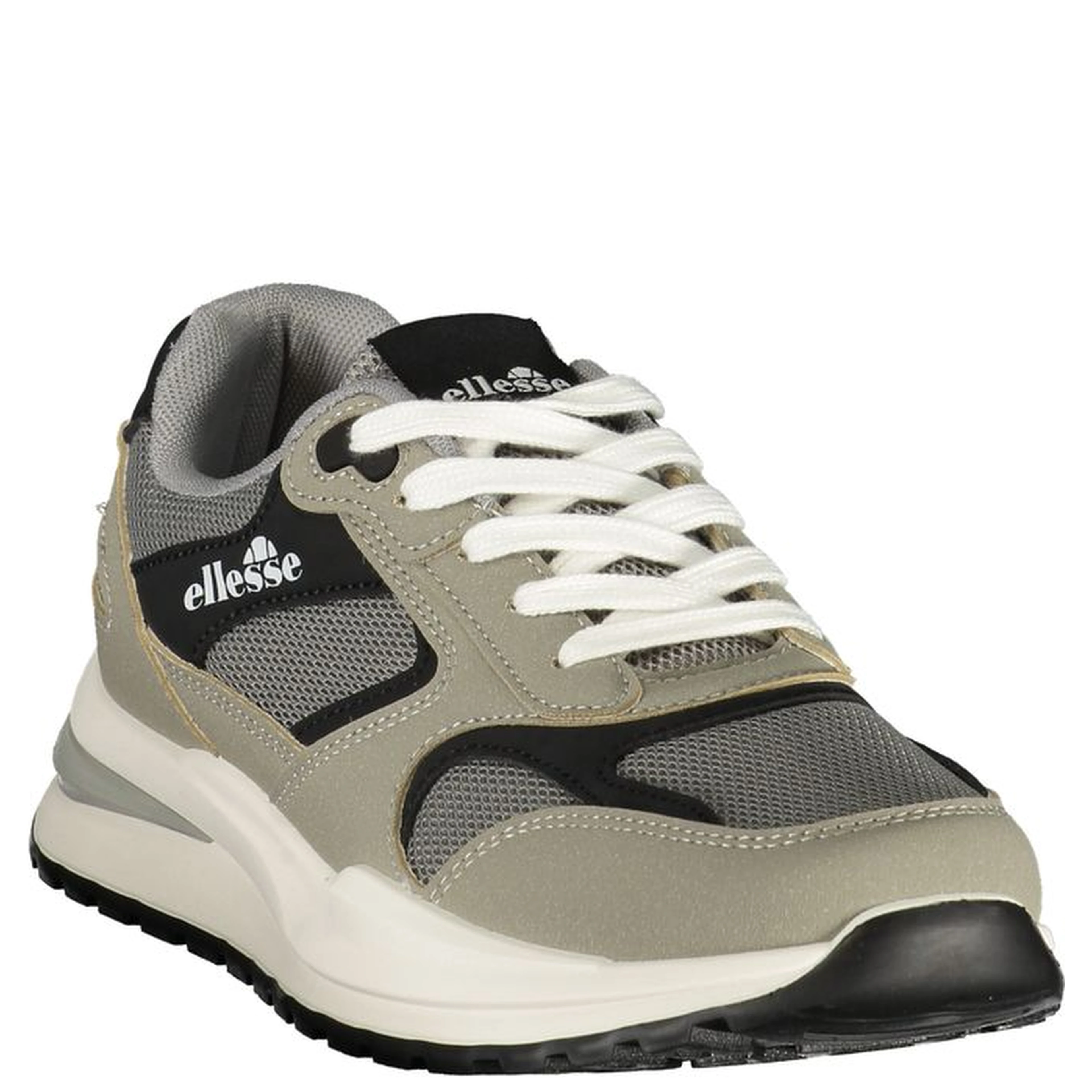 Gray Polyester Men's Sneaker