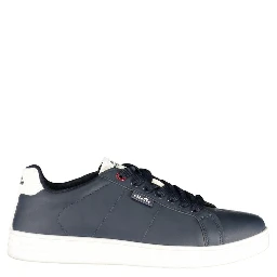 Blue Polyurethane Men's Sneaker
