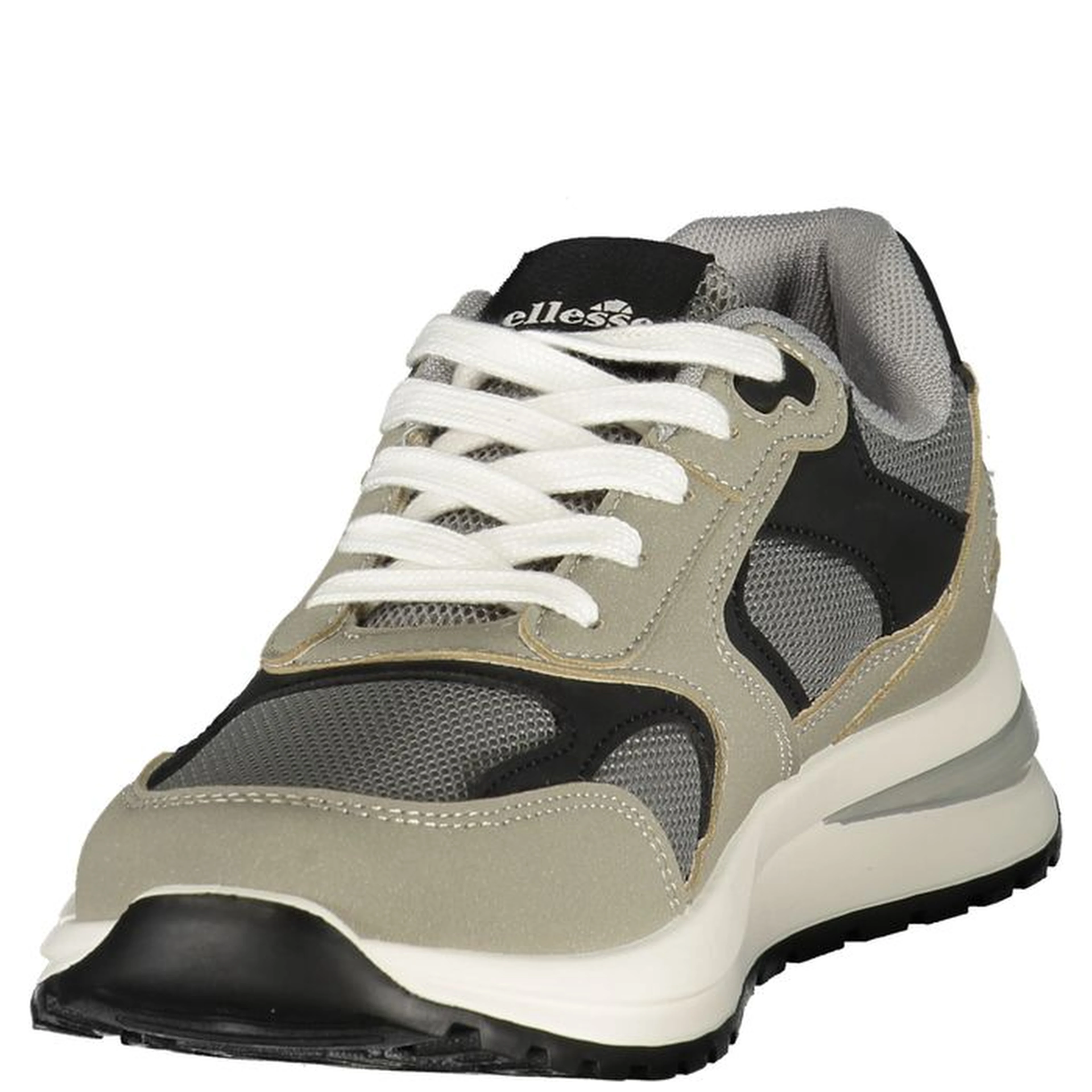 Gray Polyester Men's Sneaker