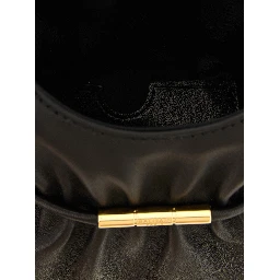 Black Lamb Leather Handbag