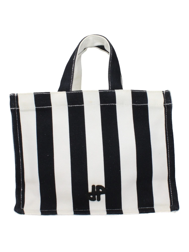 Black Fabric Handbag