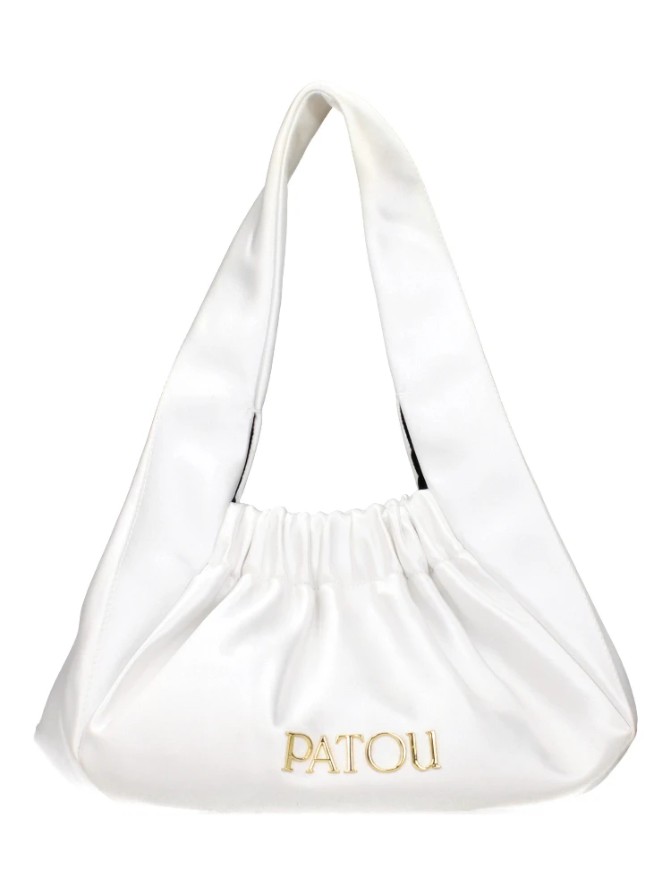 White Fabric Handbag
