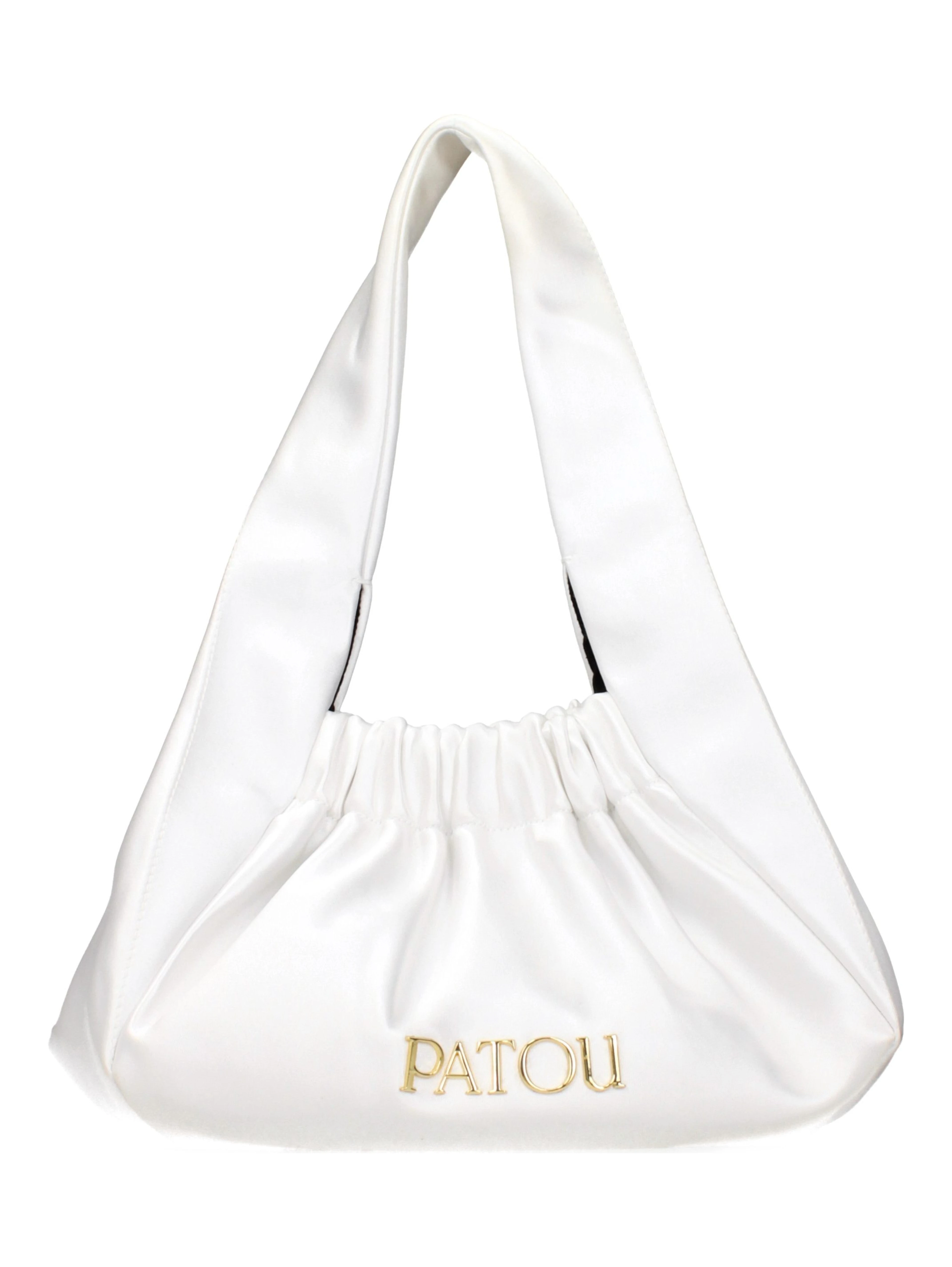 White Fabric Handbag