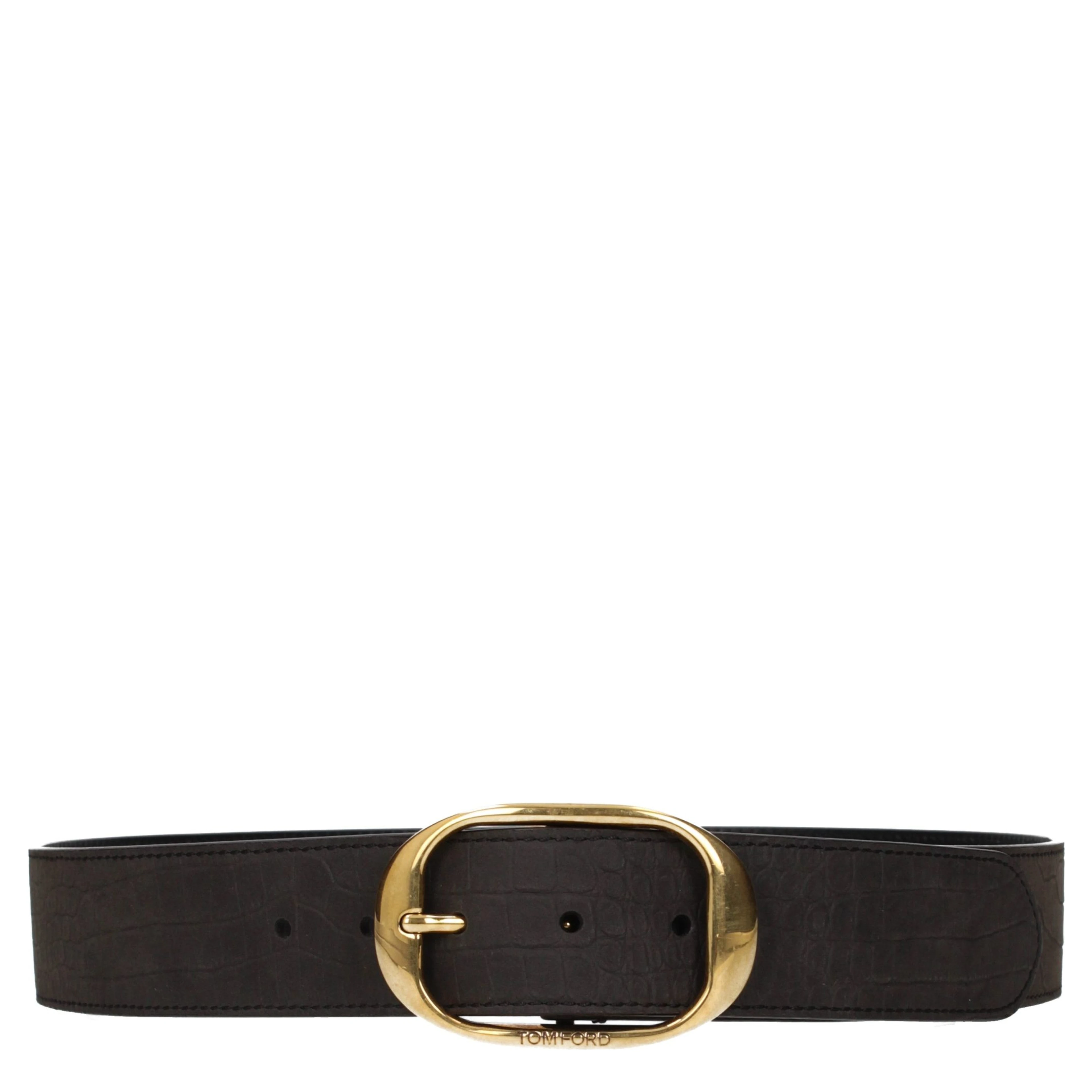 Brown Leather Regular Belt