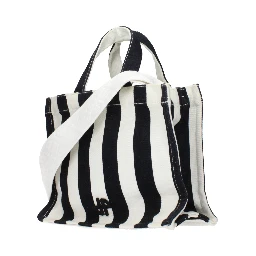 Black Fabric Handbag