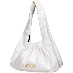 White Fabric Handbag