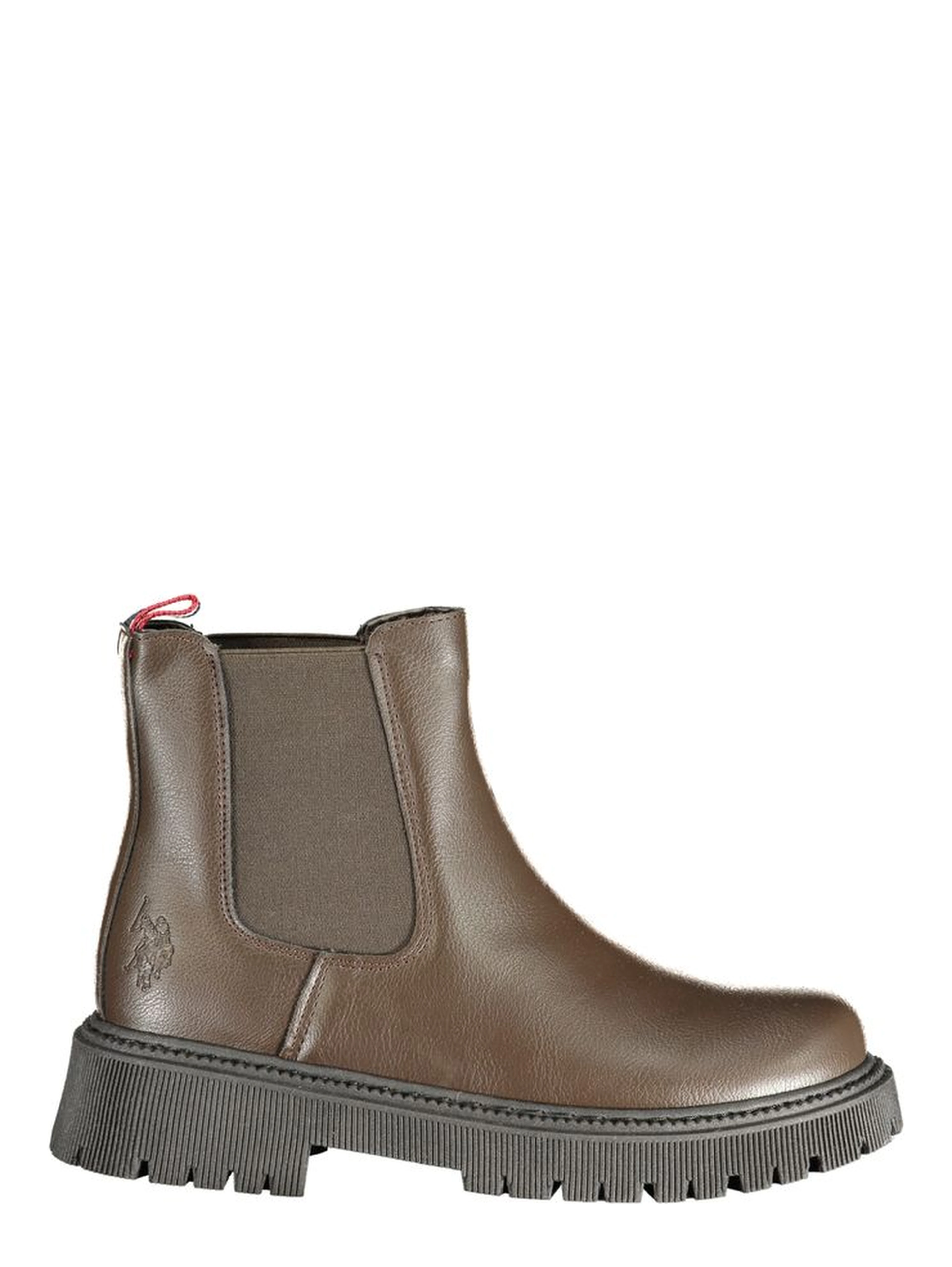 Brown Polyester Women's Boot