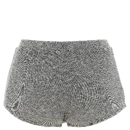 Gray Tencel Bermuda Shorts