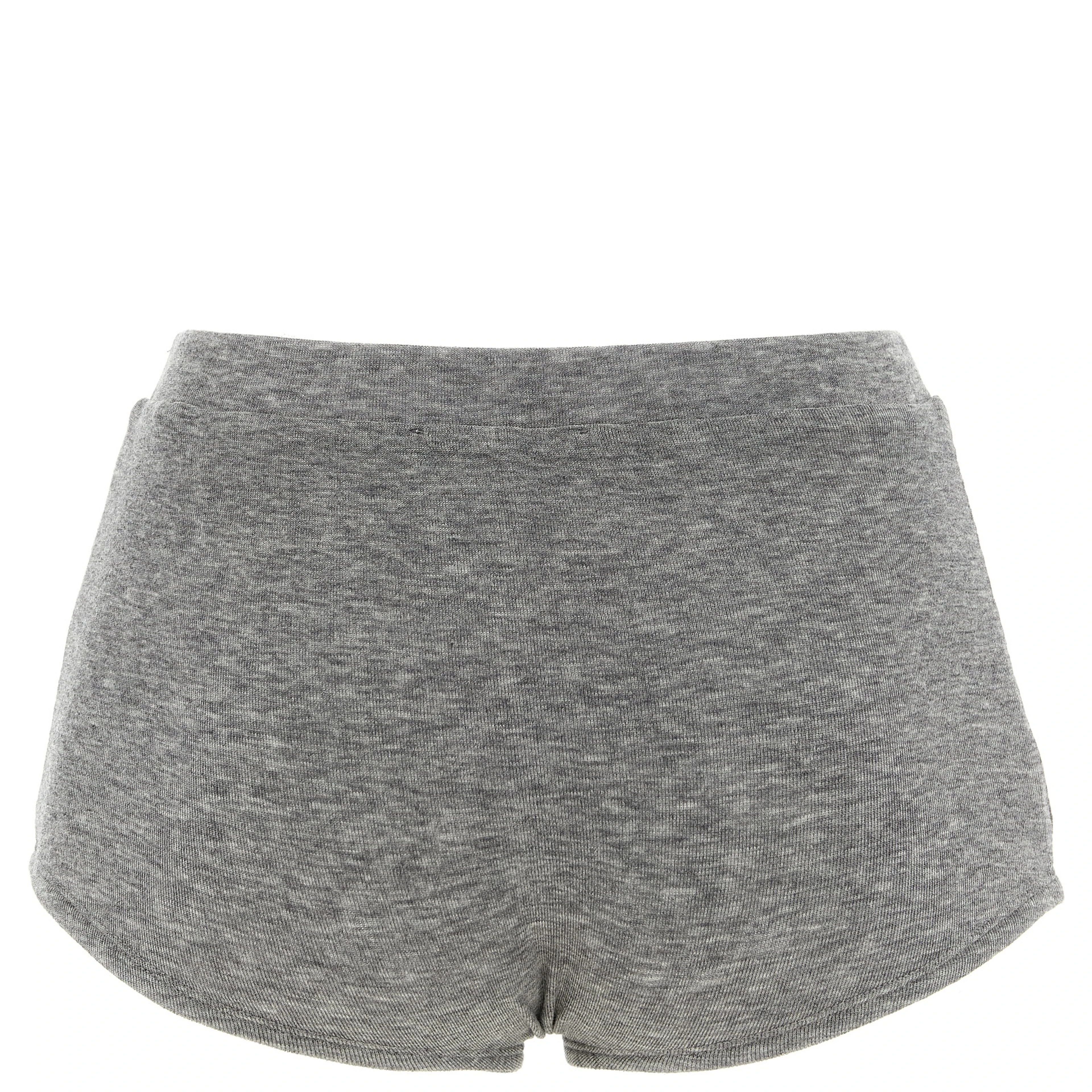 Gray Tencel Bermuda Shorts