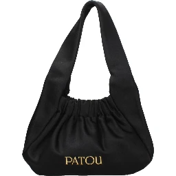 Black Fabric Handbag