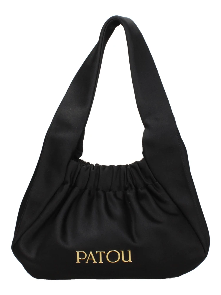 Black Fabric Handbag
