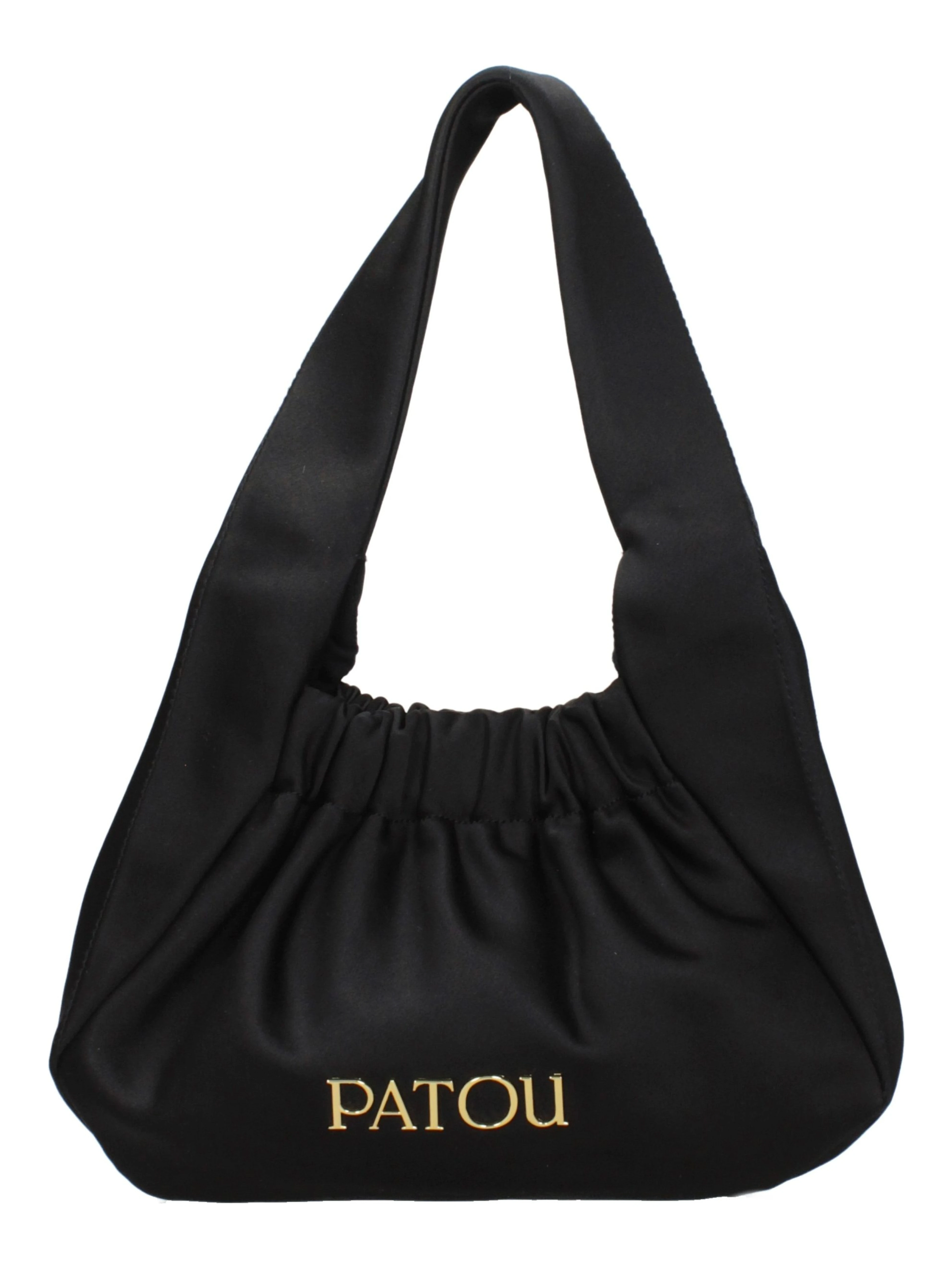 Black Fabric Handbag
