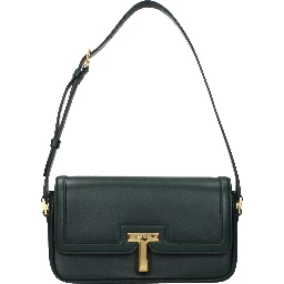 Green Leather Shoulder Bag