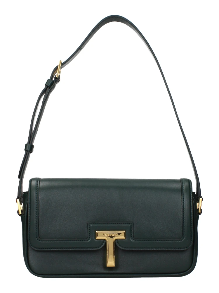 Green Leather Shoulder Bag
