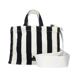 Black Fabric Handbag