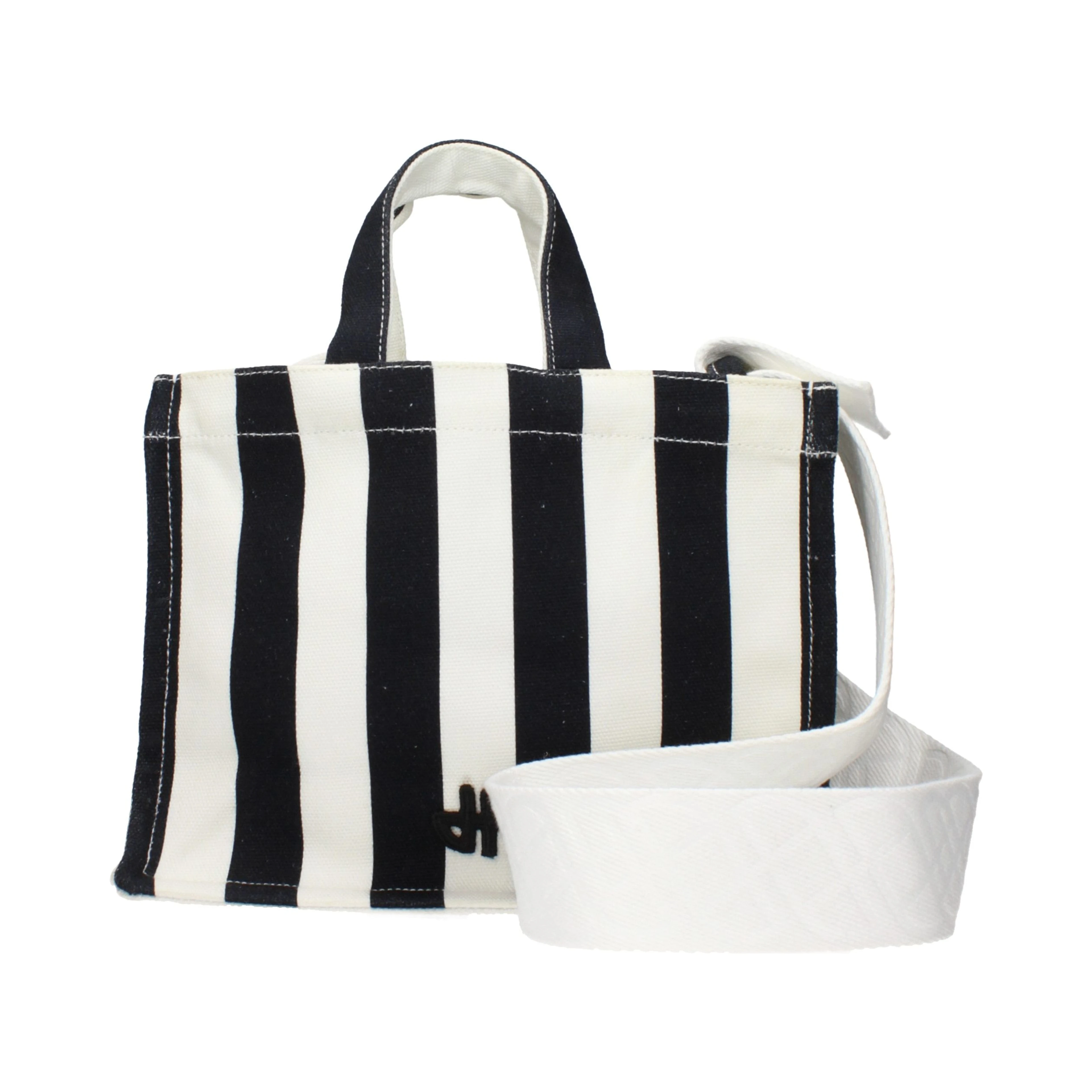 Black Fabric Handbag