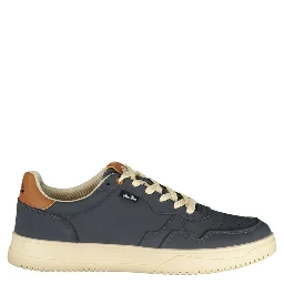 Blue Polyurethane Men's Sneaker
