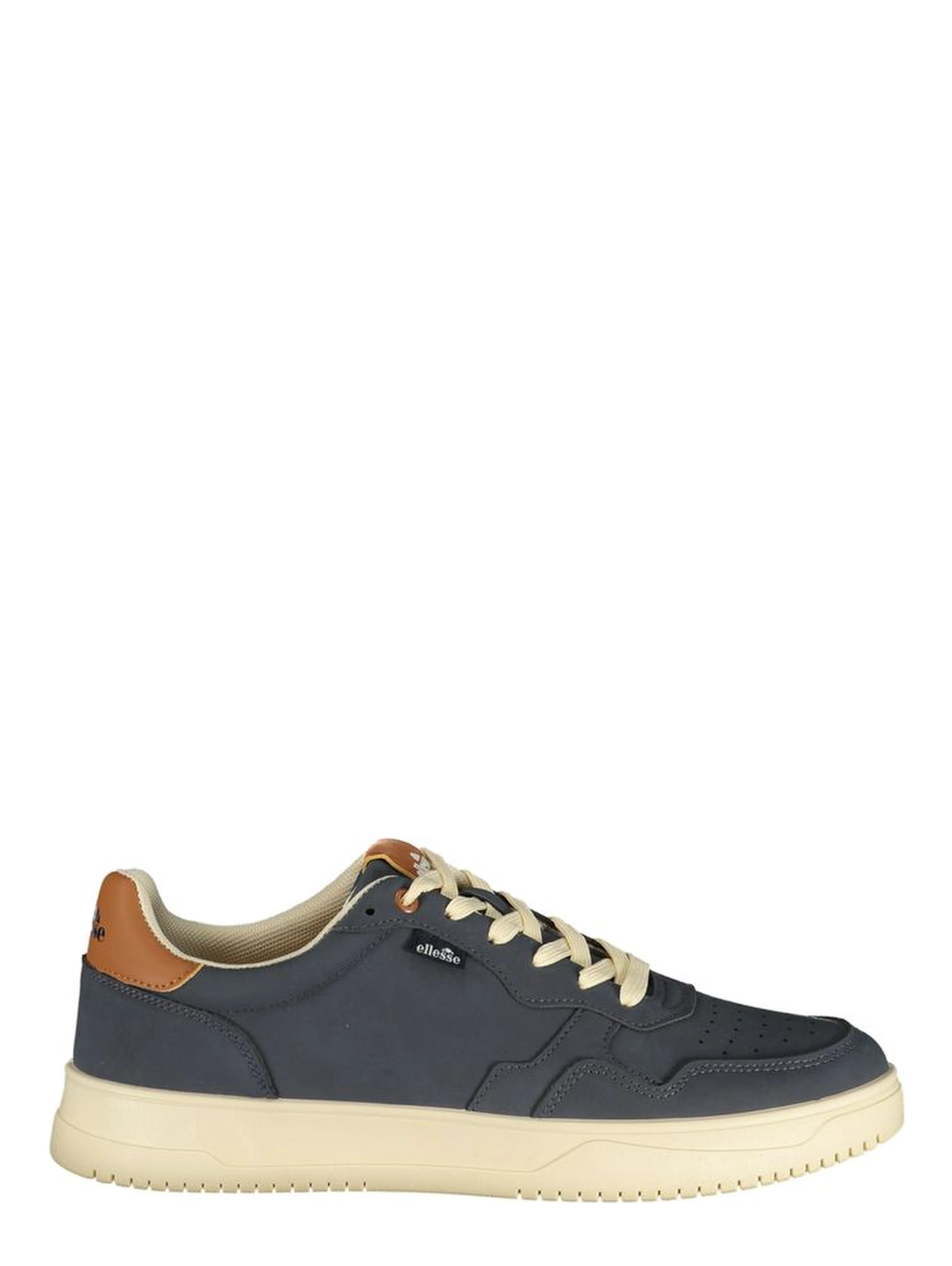Blue Polyurethane Men's Sneaker