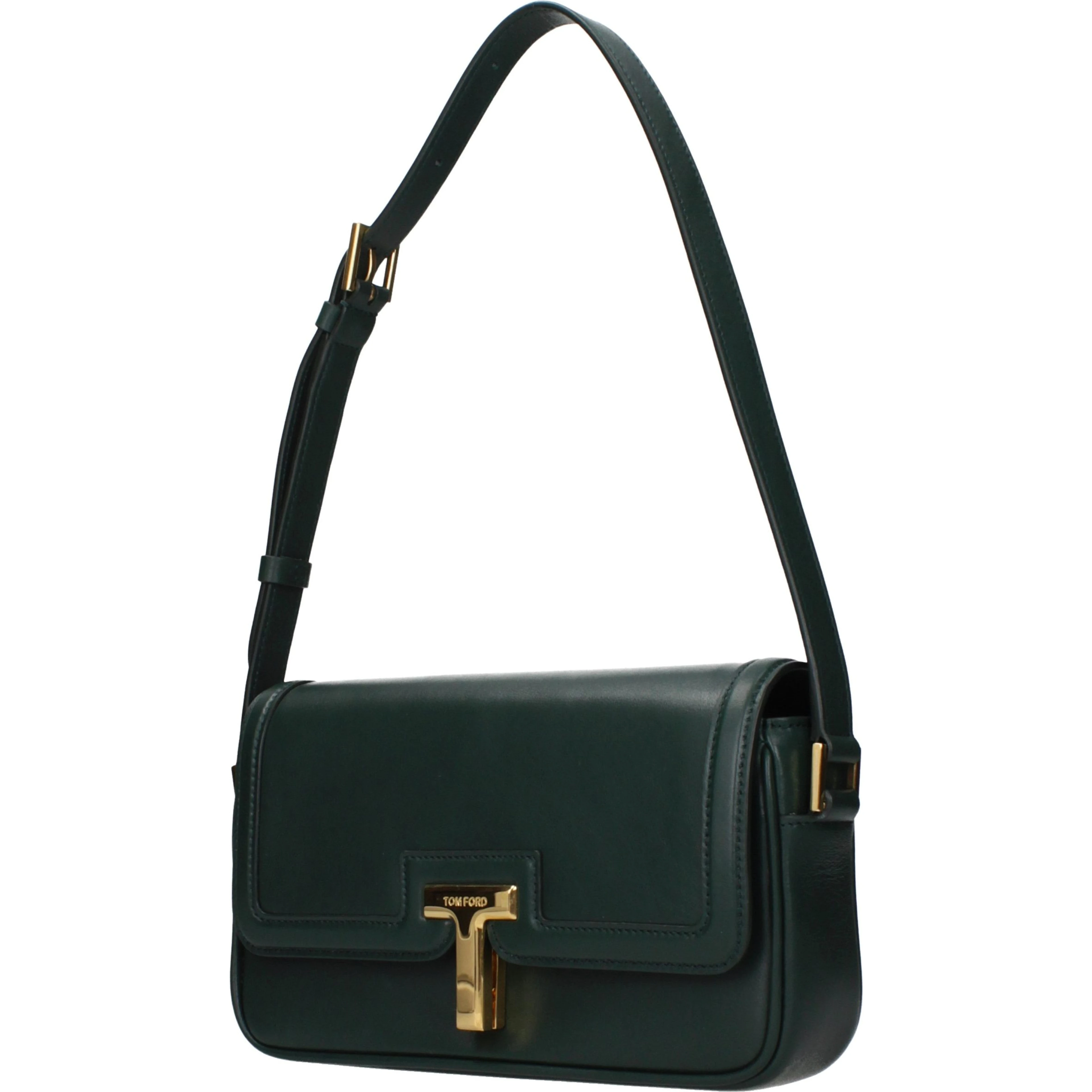 Green Leather Shoulder Bag
