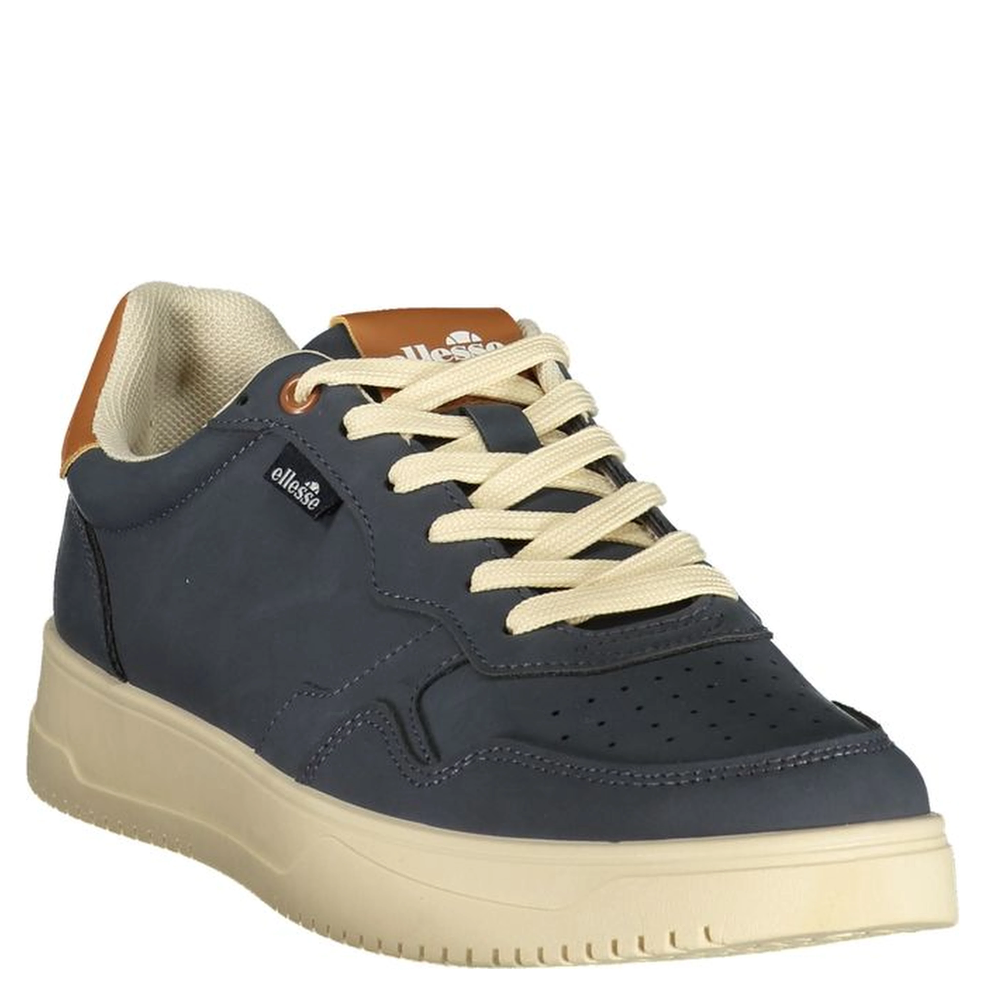 Blue Polyurethane Men's Sneaker