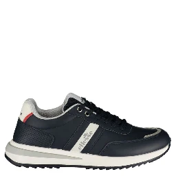 Blue Polyurethane Men's Sneaker
