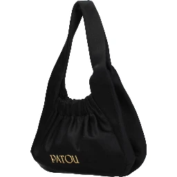 Black Fabric Handbag