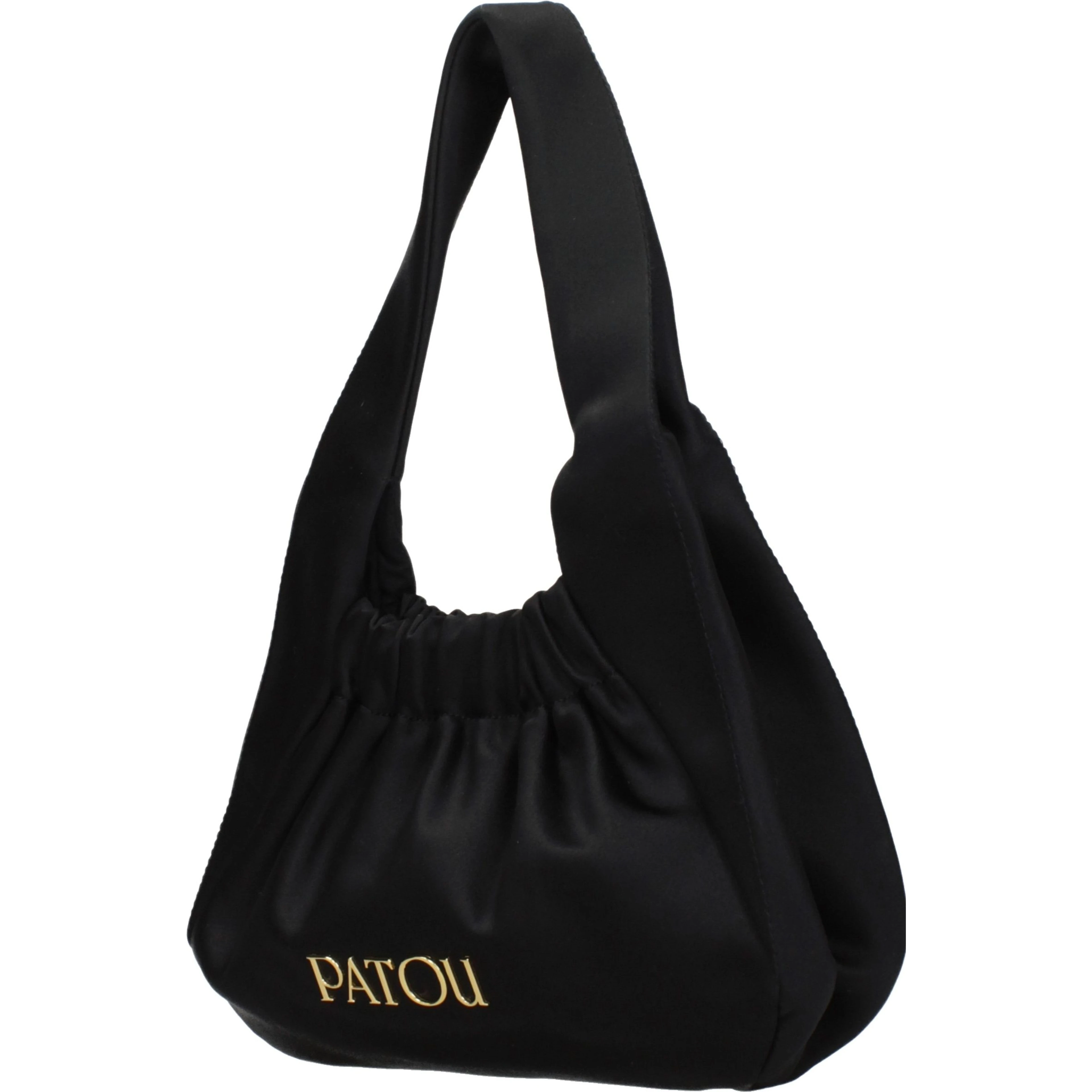 Black Fabric Handbag