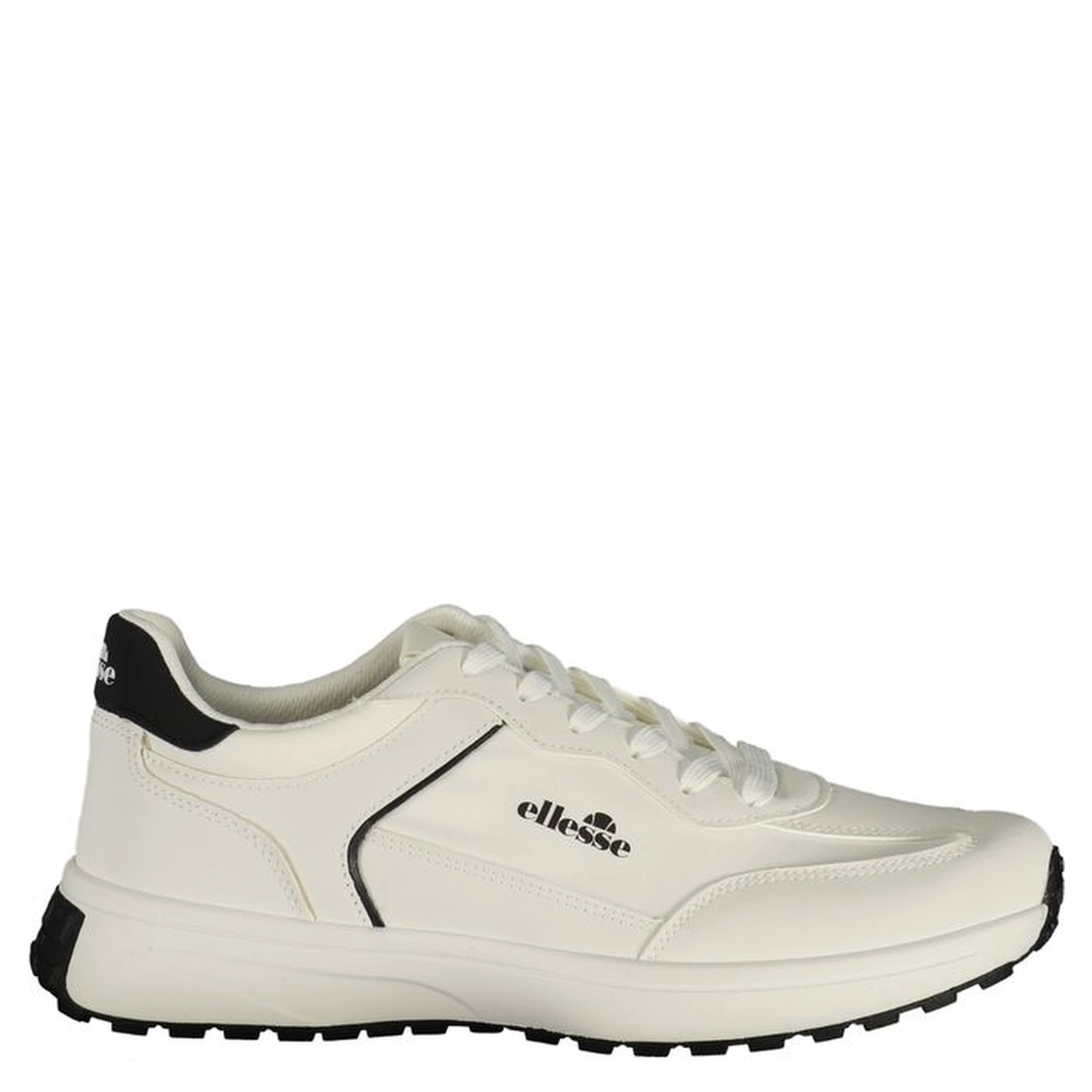 White Polyurethane Men's Sneaker