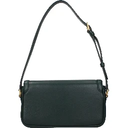 Green Leather Shoulder Bag